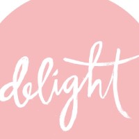 Delight Ministries logo in pink circle